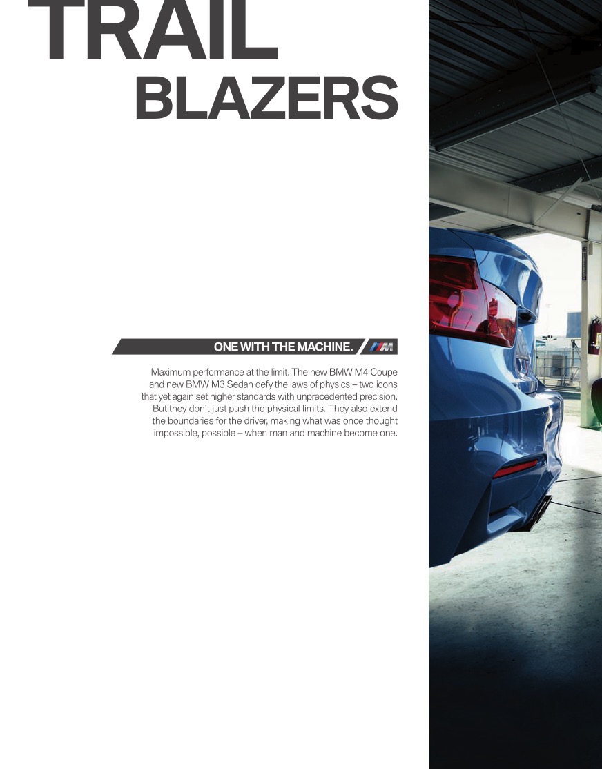 2015 BMW M3 Brochure Page 13